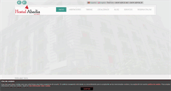 Desktop Screenshot of hostalabadia.com